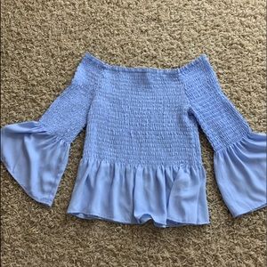off the shoulder top